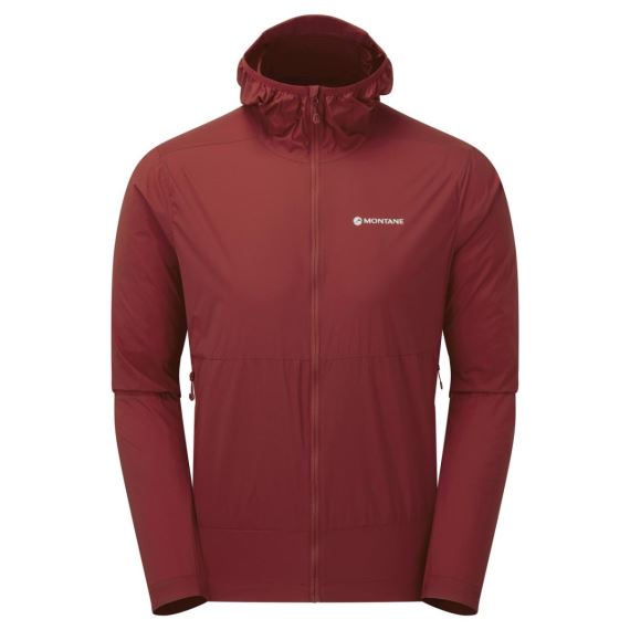 Pánska vetruodolná mikina Montane Feather Hoodie -Eclpse Blue