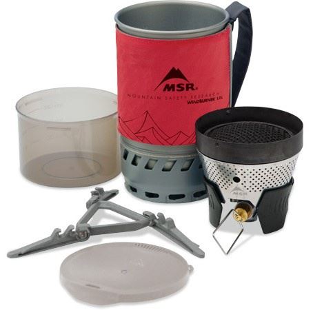 MSR WindBurner Personal Stove System 1,0 l červená