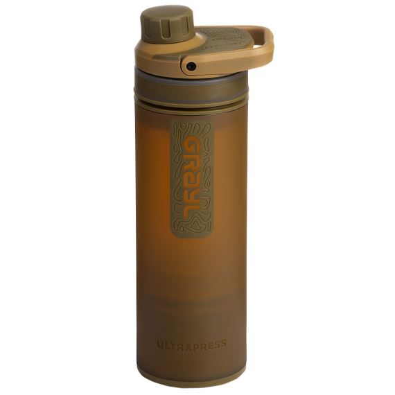 Fľaša Grayl UltraPress® Purifier Coyote Brown 500ml