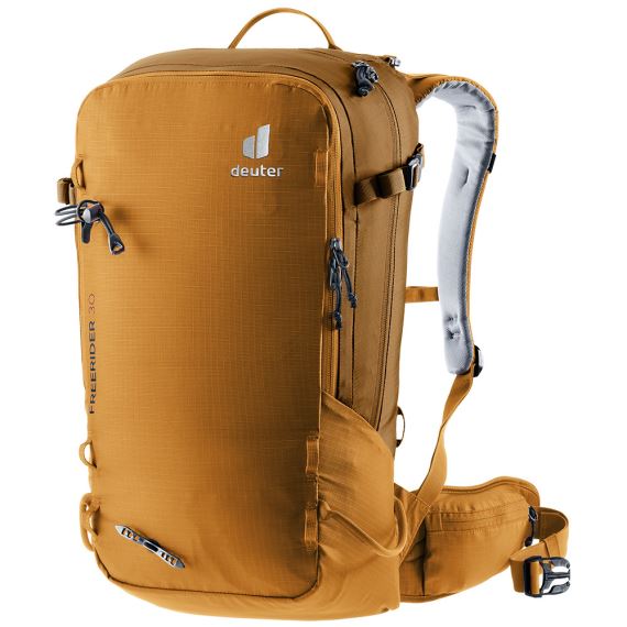 Lyžiarsky batoh Deuter Freerider 30L Cinnamon-almond