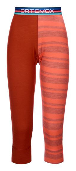 Dámske funkčné nohavice ORTOVOX 185 Rock'n'Wool Short Pants Coral