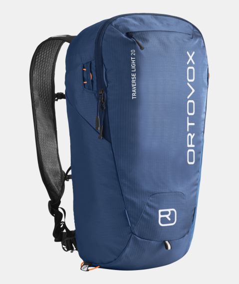 Ultraľahký batoh Ortovox Traverse Light 20L petrol blue