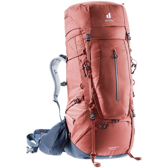 Deuter Aircontact X 80+15L SL redwood-ink