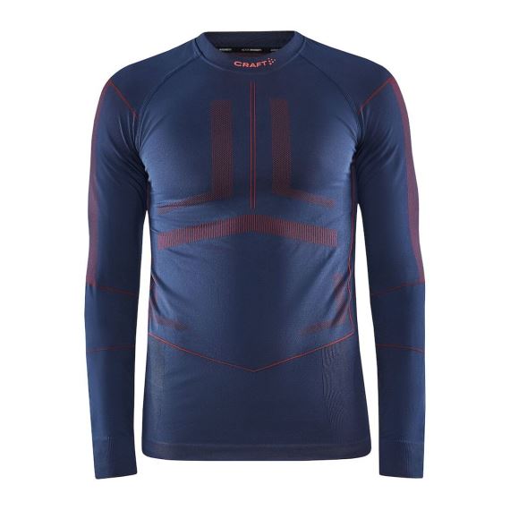 Pánske funkčné tričko Craft Active Intensity LS Dark blue L