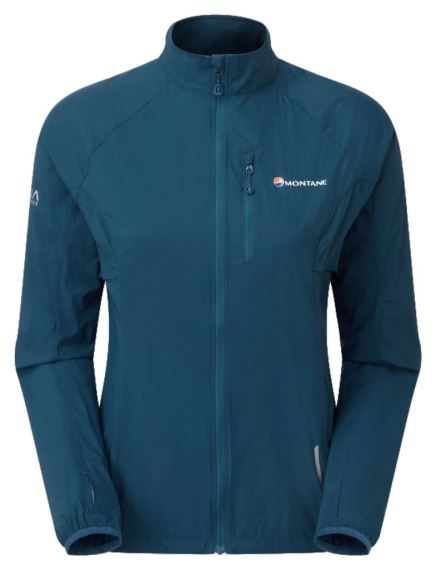 Montane Dámska trailová bunda Featherlite Narwhal blue