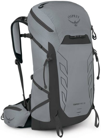 Dámsky batoh Osprey Tempest Pro 30L so striebornou podšívkou