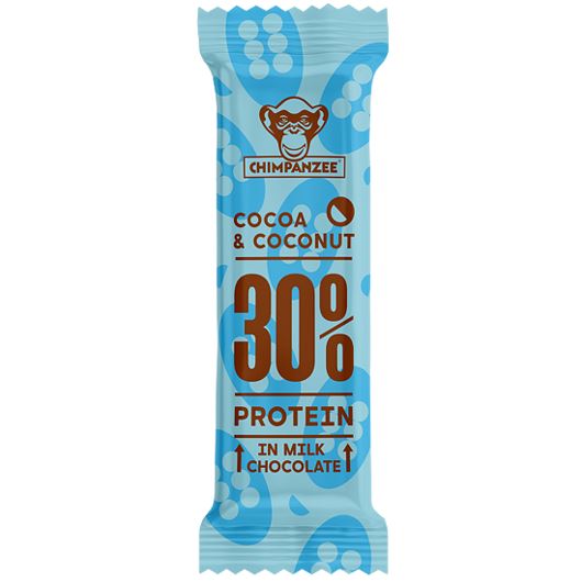 Proteínová tyčinka Chimpanzee 30% Cocoa Coconut 50g