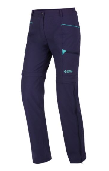 Dámske nohavice Direct Alpine Beam Lady indigo/mentol