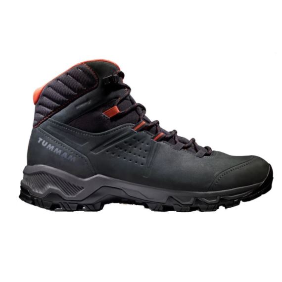 Mammut Mercury IV Mid GTX® Pánske čierno-horúco-červené členkové topánky