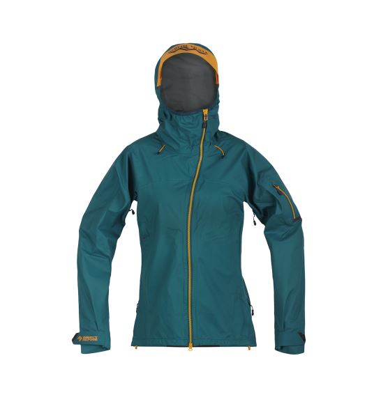 Direct Alpine Guide 3.0 dámska hardshellová bunda emerald/mango