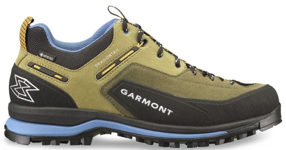 Pánske trekové topánky Garmont Dragontail Tech GTX olive green/blue