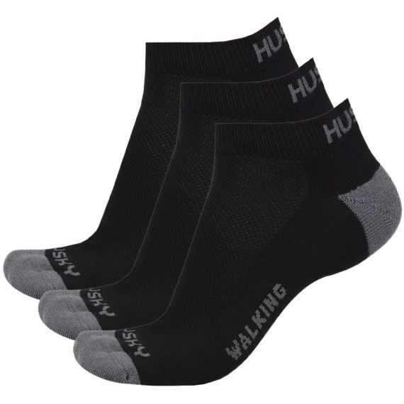 Husky Walking Socks 3pack black