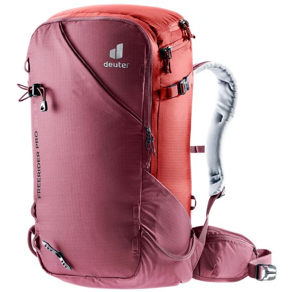 Dámsky skialpový batoh Deuter Freerider Pro 32L+ SL Maron-currant