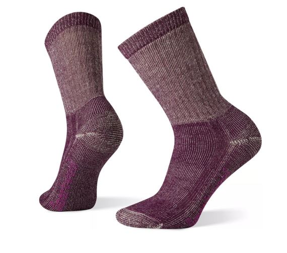 Dámske ponožky Smartwool W Classic Hike Full Cushion Crew bordeaux