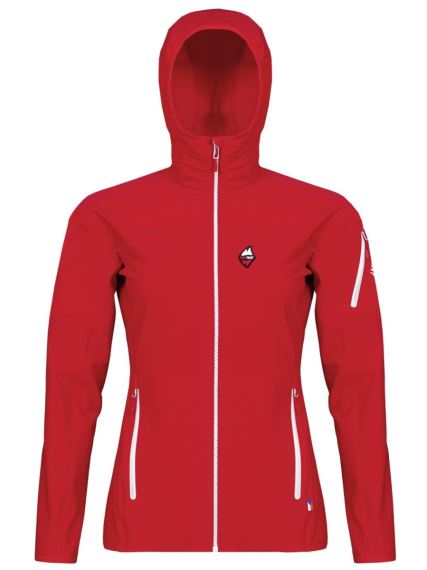 High Point Atom 2.0 Lady Hoody Jacket červená