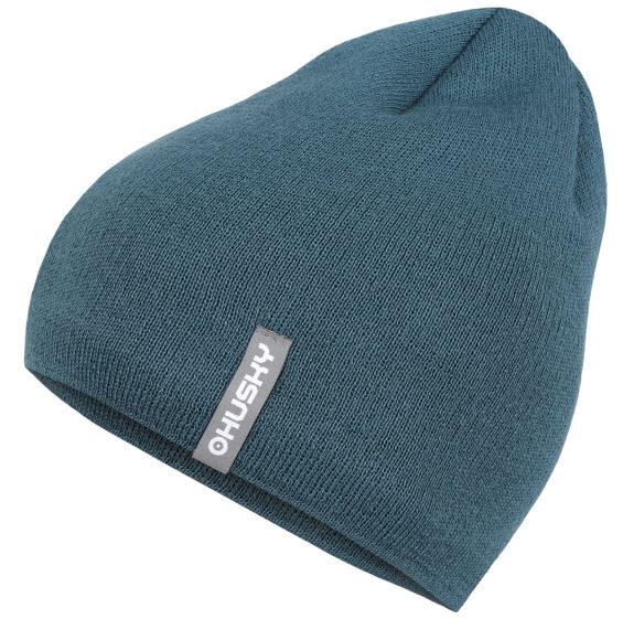 Pánska merino čiapka Husky Merhat 3 dark turquoise L-XL