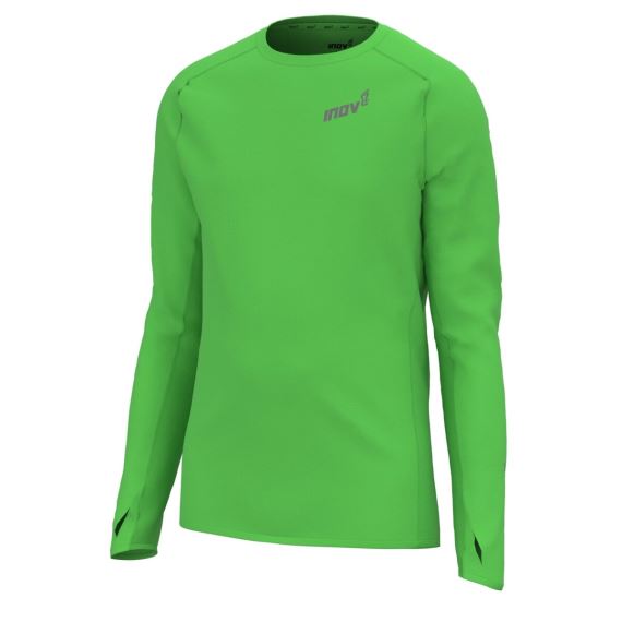 Pánske tričko Inov-8 Base Elite LS M green