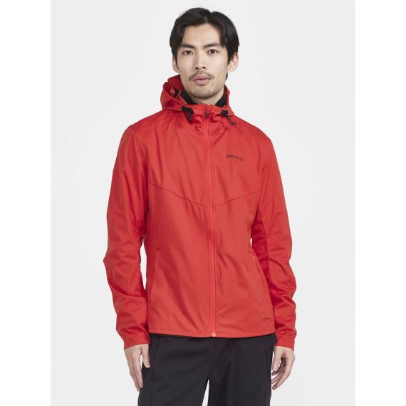 Pánska bunda Craft Adv Essence Hydro Jacket Red