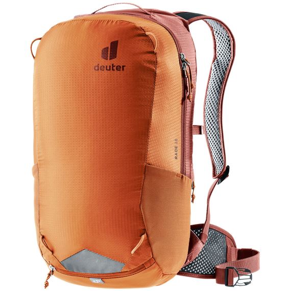 Cyklistický batoh Deuter Race 16L Chestnut/redwood