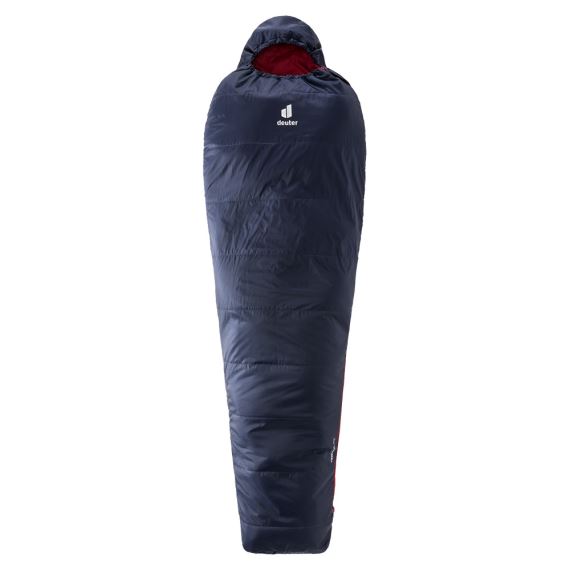 Letný spací vak Deuter Dreamlite Navy-cranberry