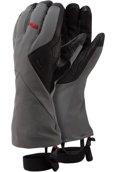 MOUNTAIN EQUIPMENT Rukavice Hyper Couloir Shadow/Black