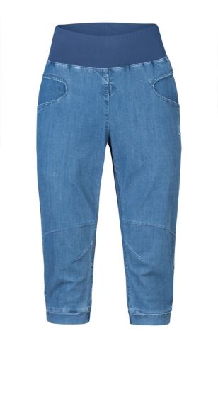 Dámske lezecké 3/4 nohavice Rafiki Chain Capri Denim